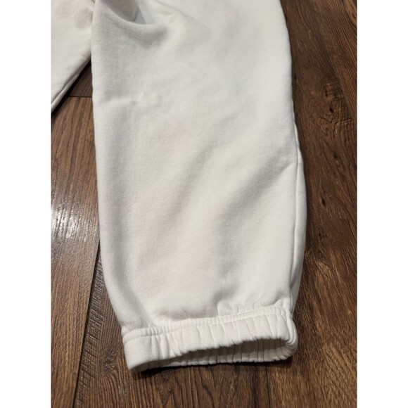 Nike Mens Sweatpants Joggers Sz L Baggy White Drawstring Athletic Gym Basketball - Picture 4 of 6